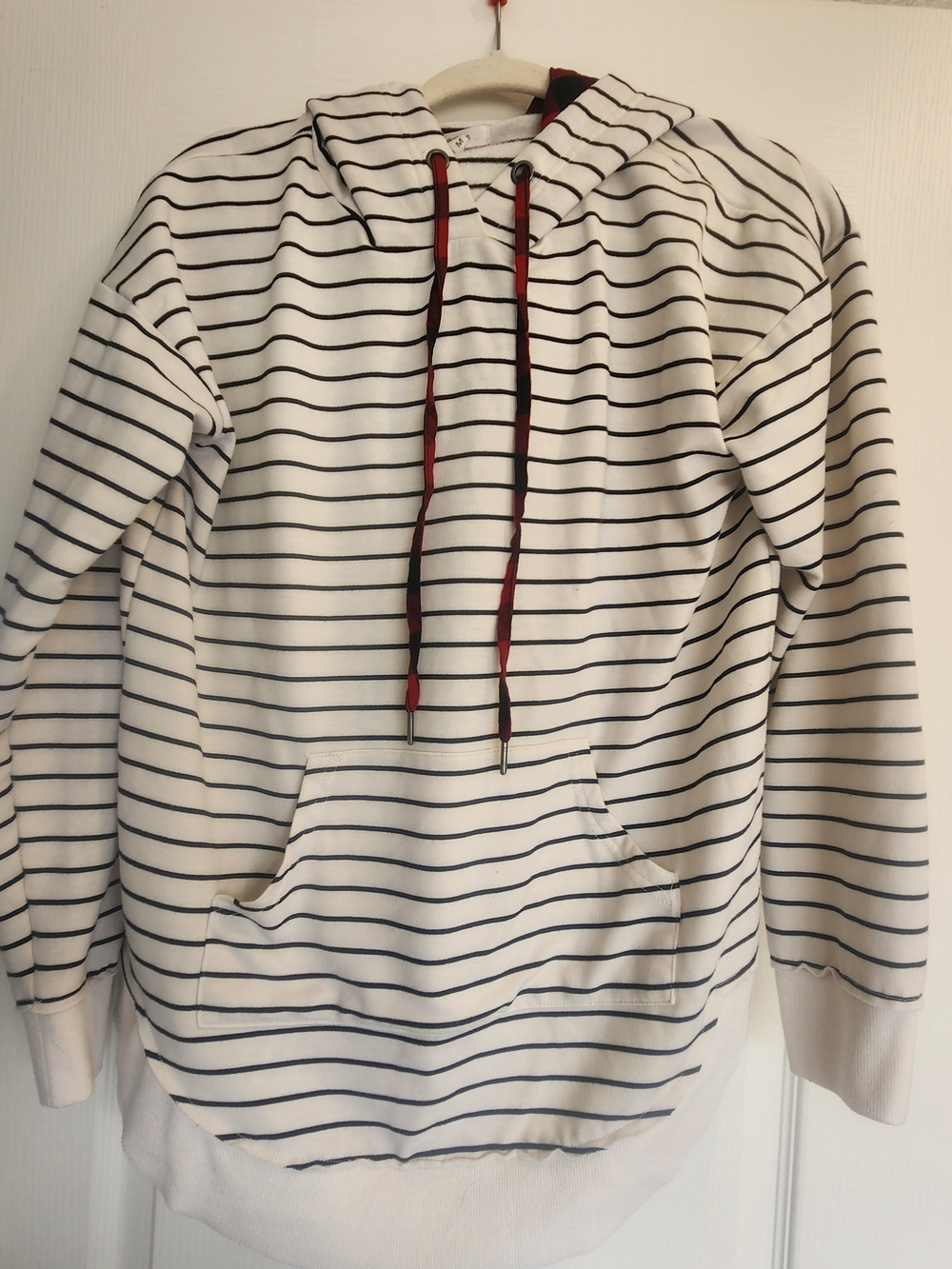 Maurices Womens Striped Hoodie M Euc